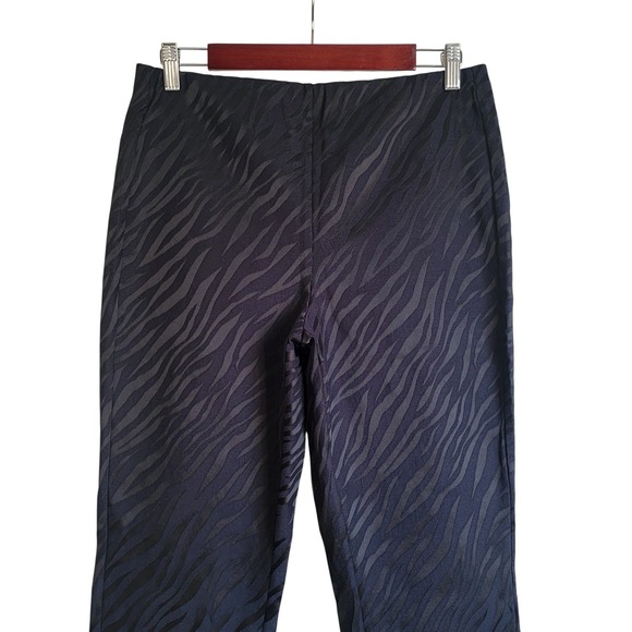 NWT‎ rag & bone Black Simone Zebra Pants High Rise Cropped Size 12 - Picture 5 of 13